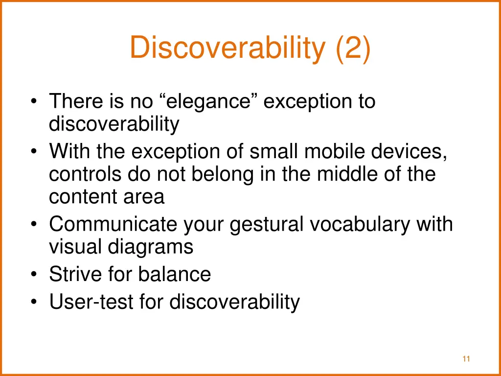 discoverability 2