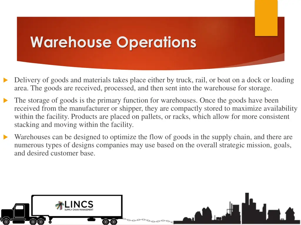 warehouse operations