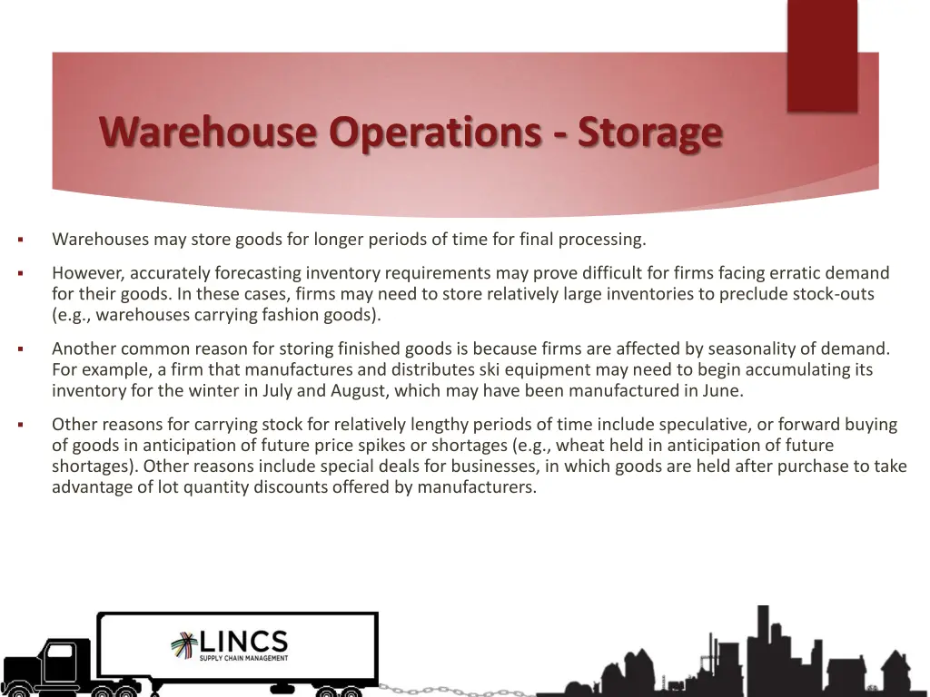 warehouse operations storage