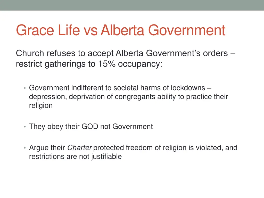 grace life vs alberta government