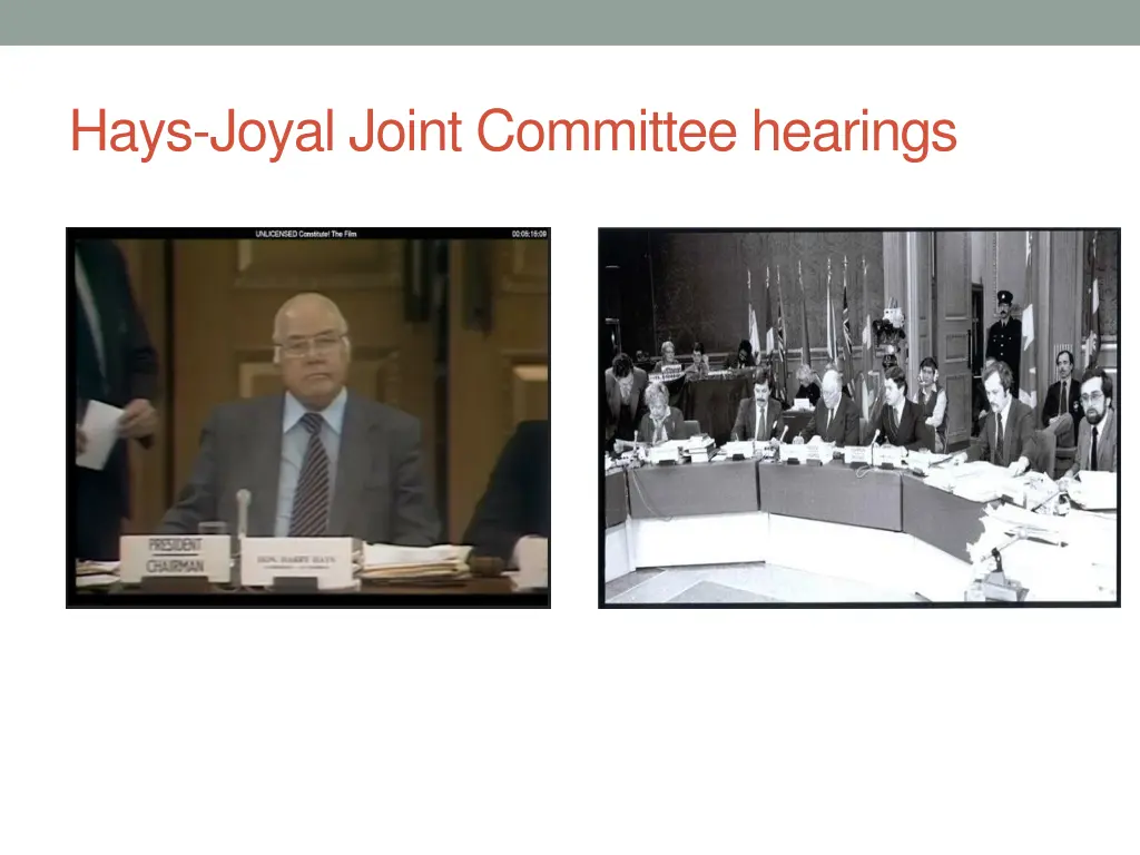 hays joyal joint committee hearings