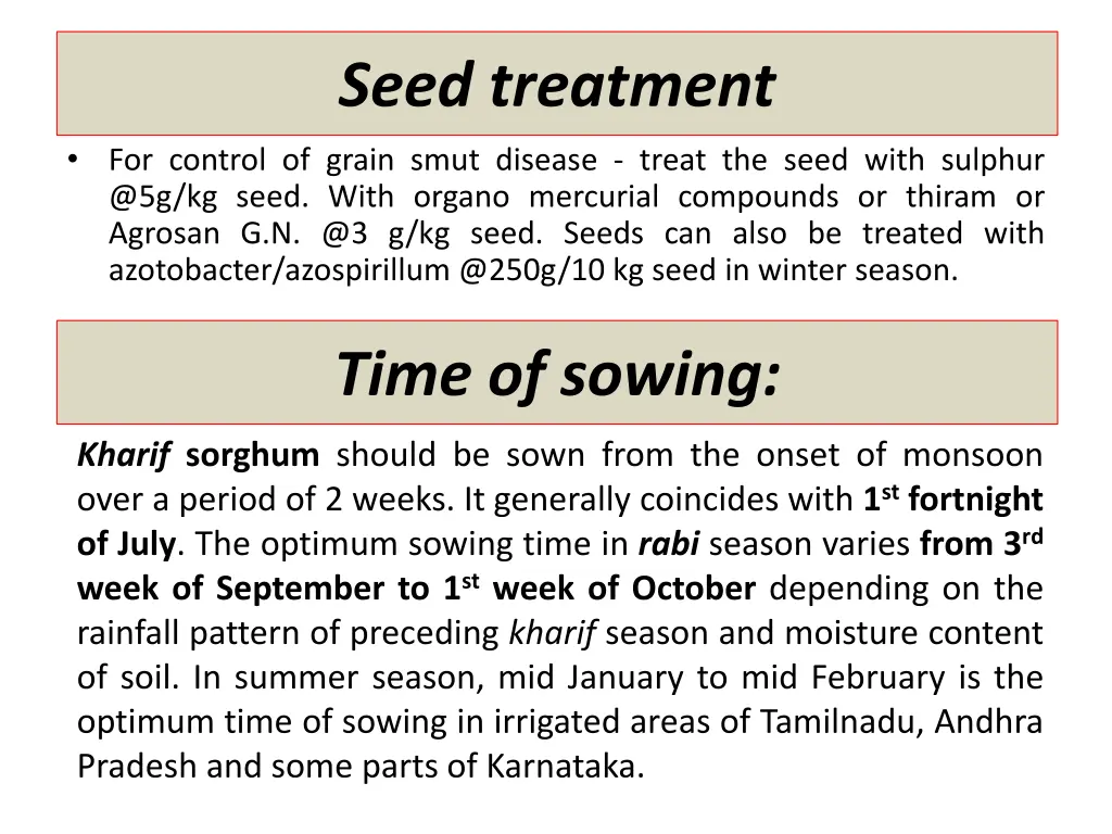 seed treatment