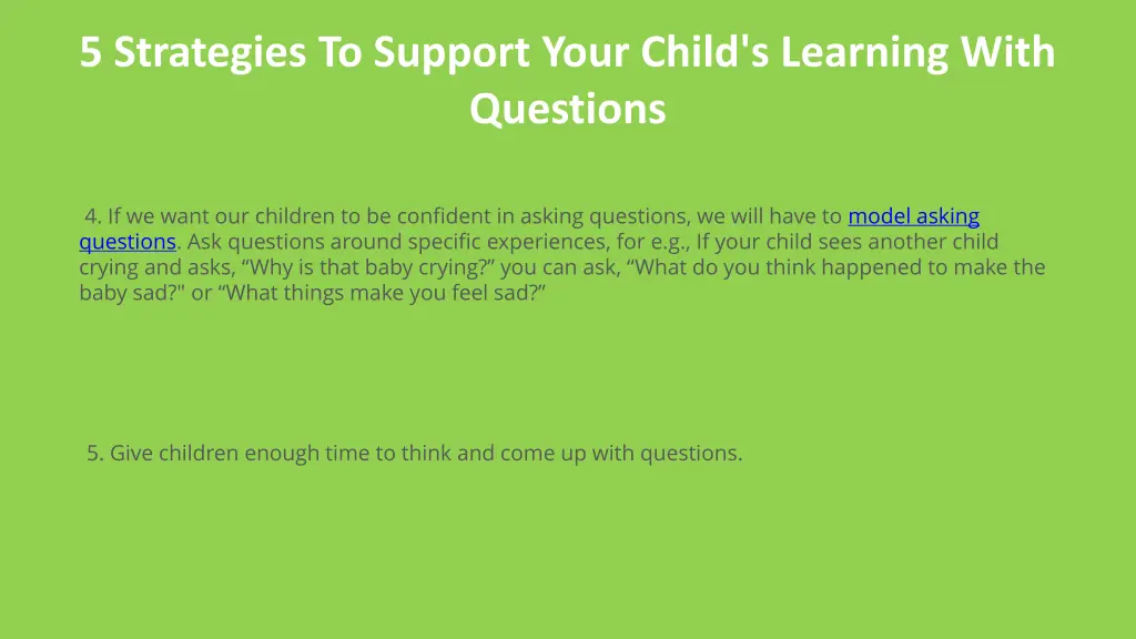 5 strategies to support your child s learning 1