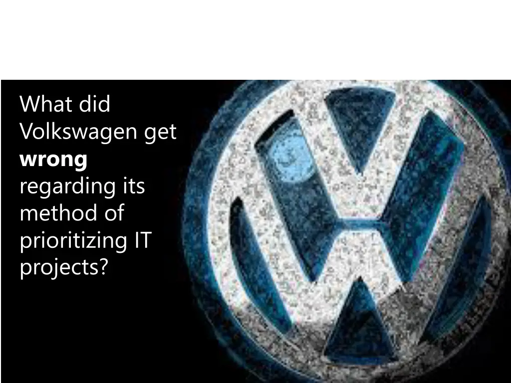 what did volkswagen get wrong regarding