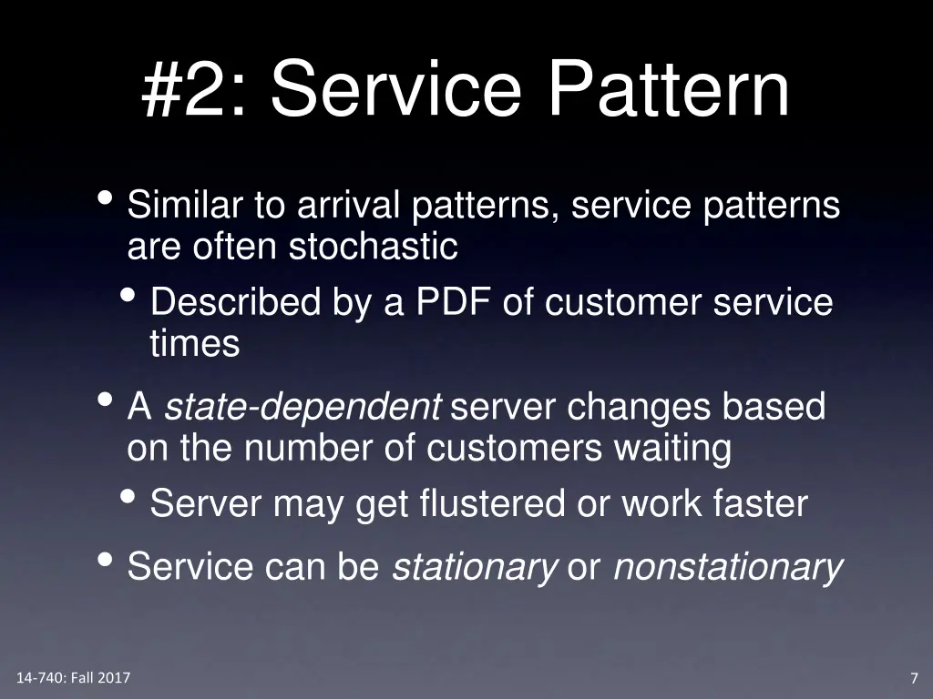 2 service pattern