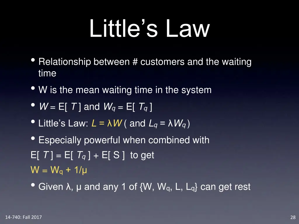 little s law 1