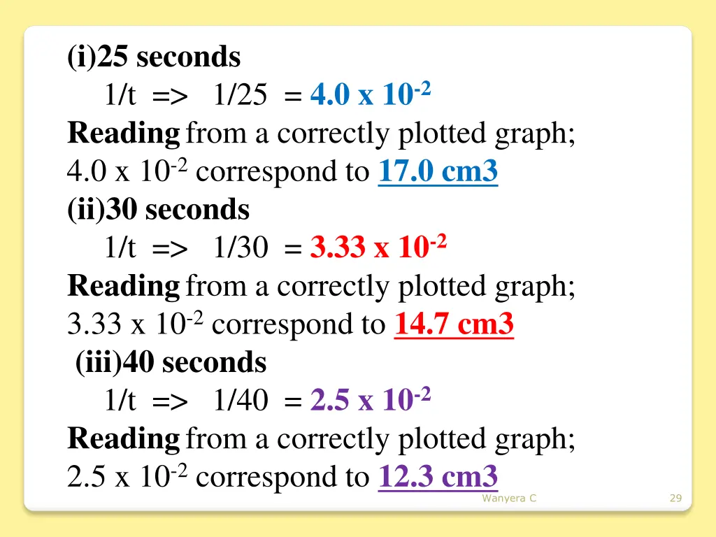 i 25 seconds 1 t 1 25 4 0 x 10 2 reading from