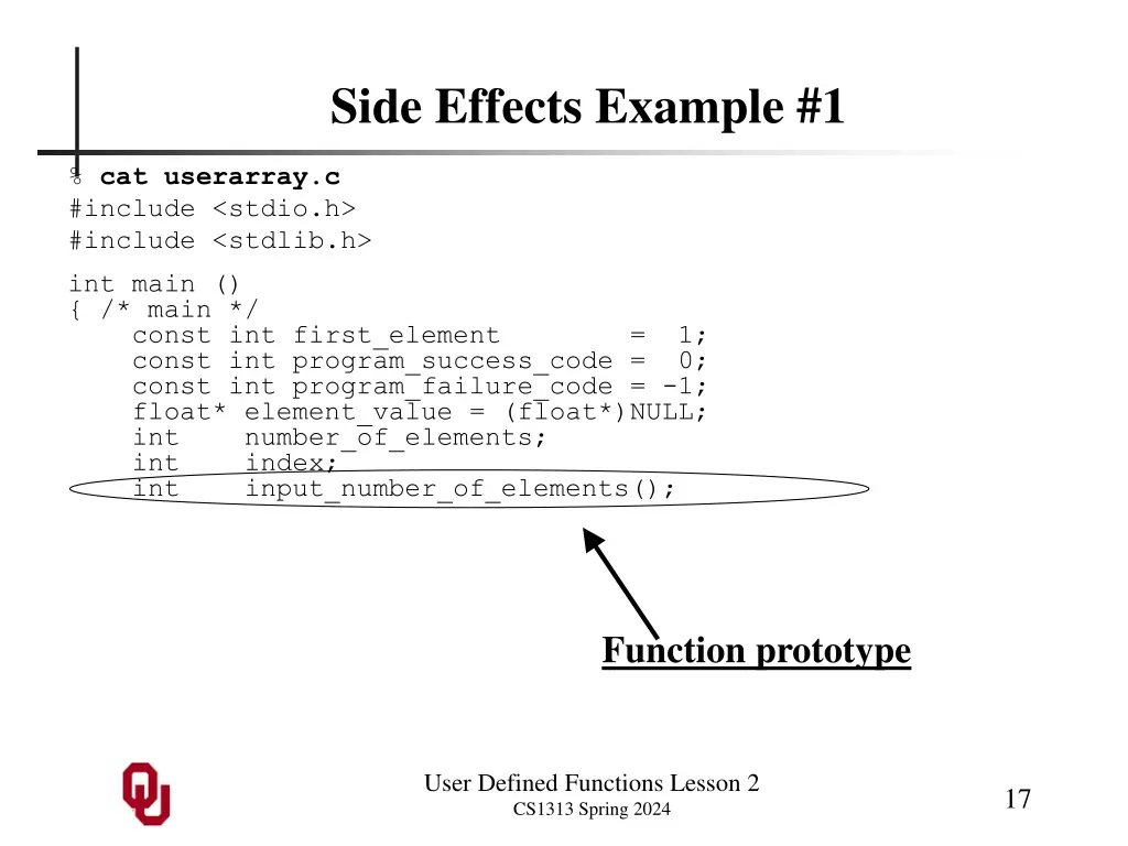 side effects example 1