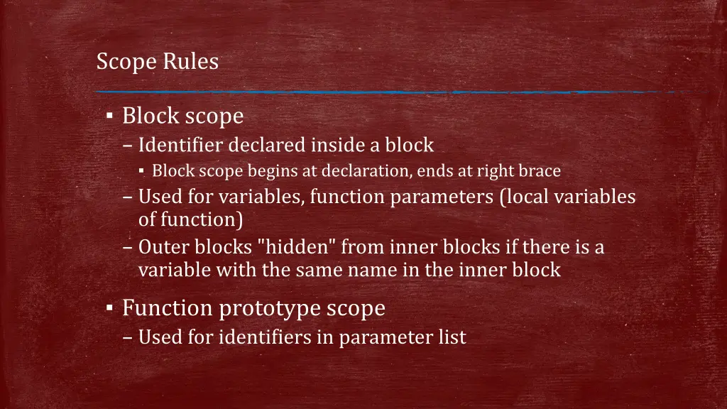 scope rules 1