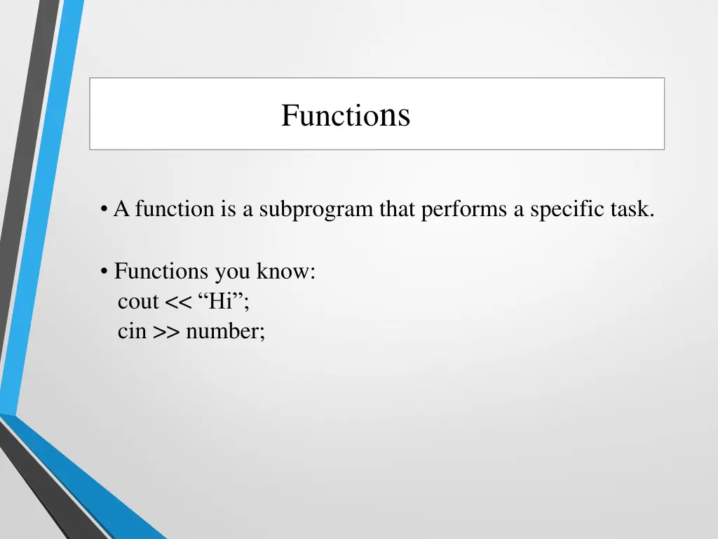 functio ns