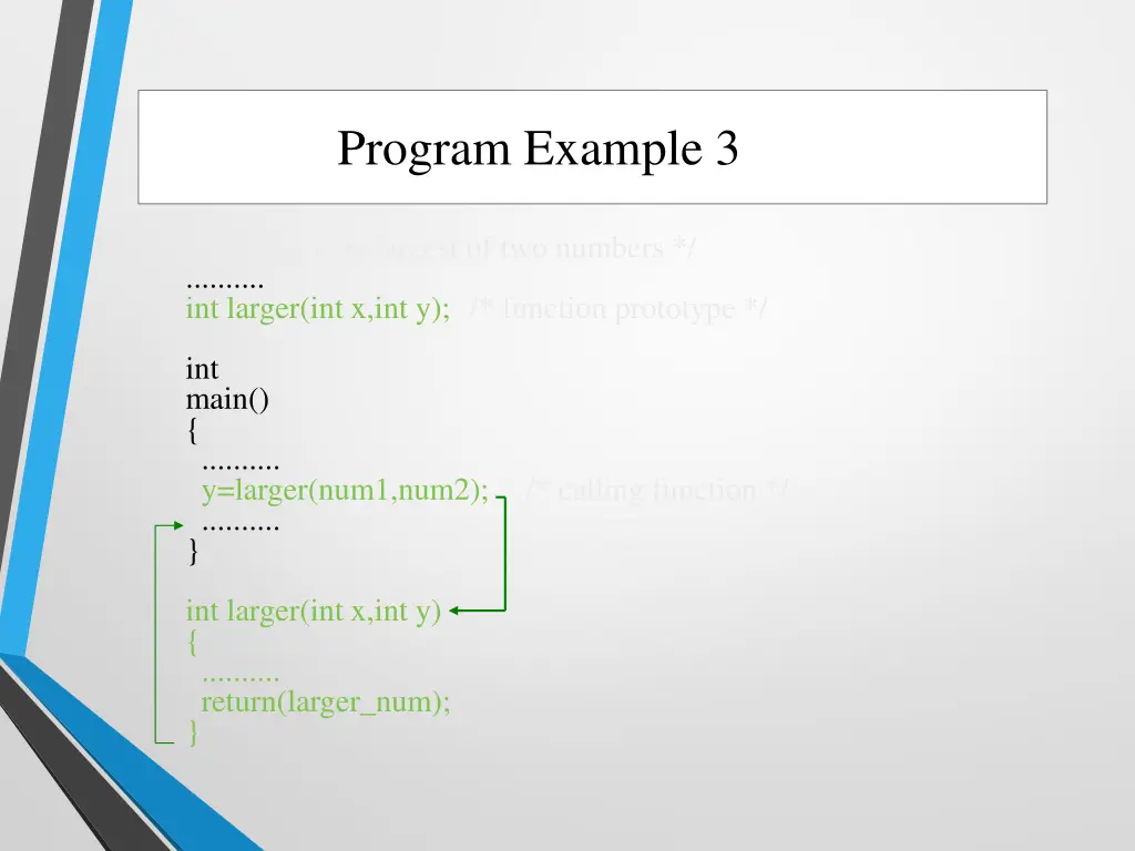 program example 3