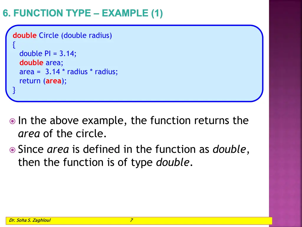 6 function type example 1