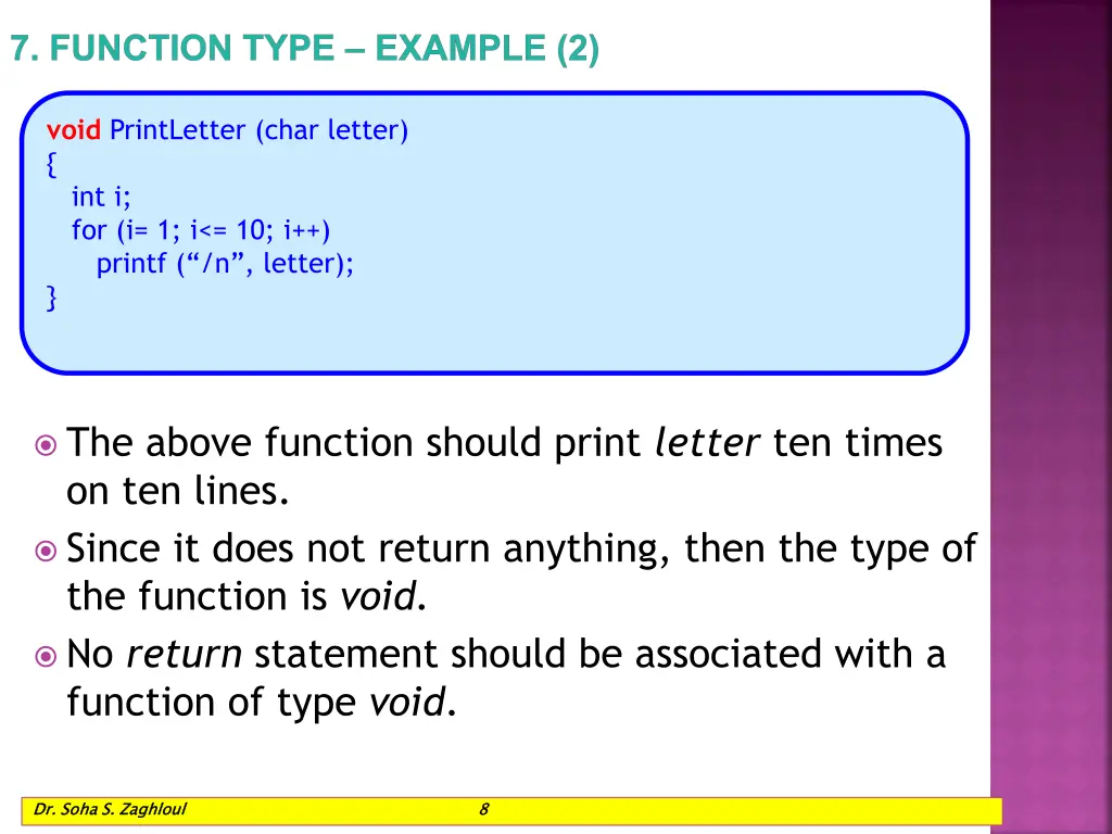 7 function type example 2