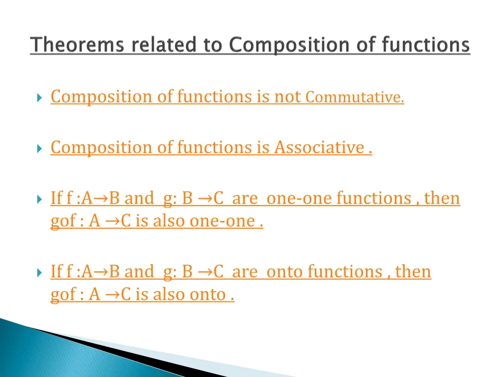 composition of functions is not commutative