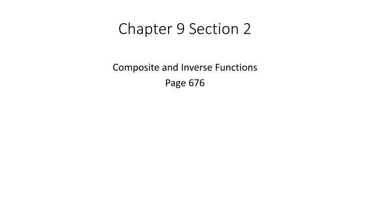 chapter 9 section 2