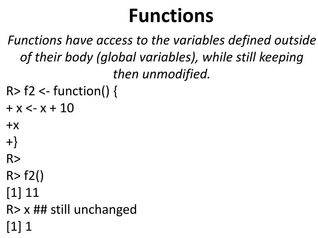 functions 4