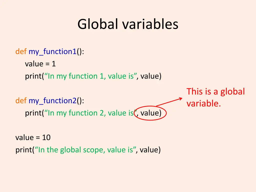 global variables 4