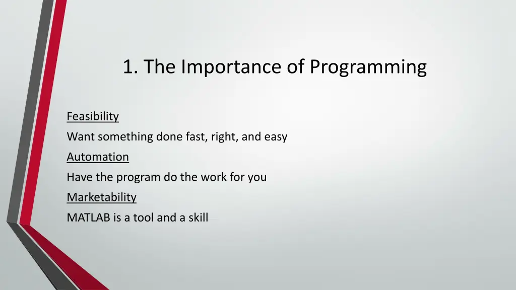 1 the importance of programming 3