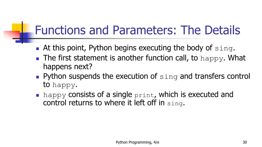 functions and parameters the details 9