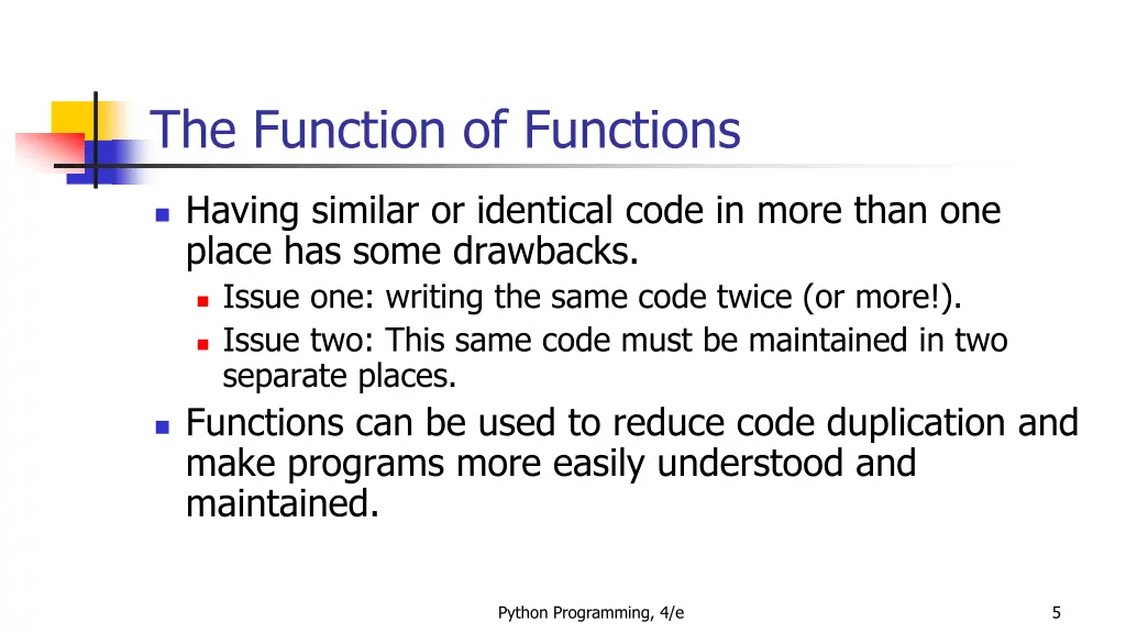 the function of functions 1