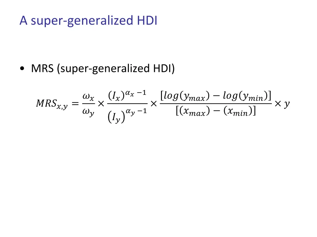 a super generalized hdi 5