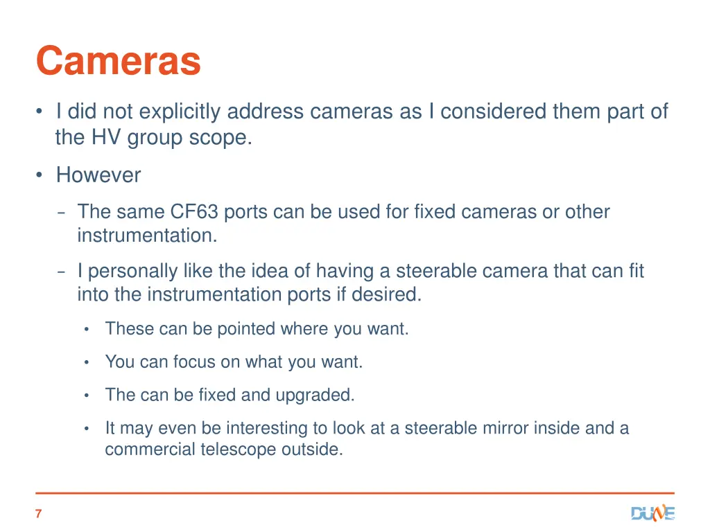 cameras