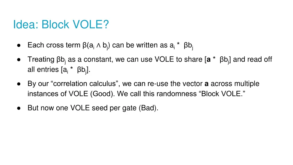 idea block vole