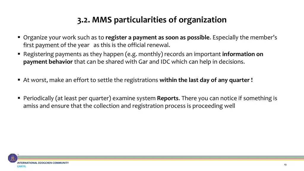 3 2 mms particularities of organization