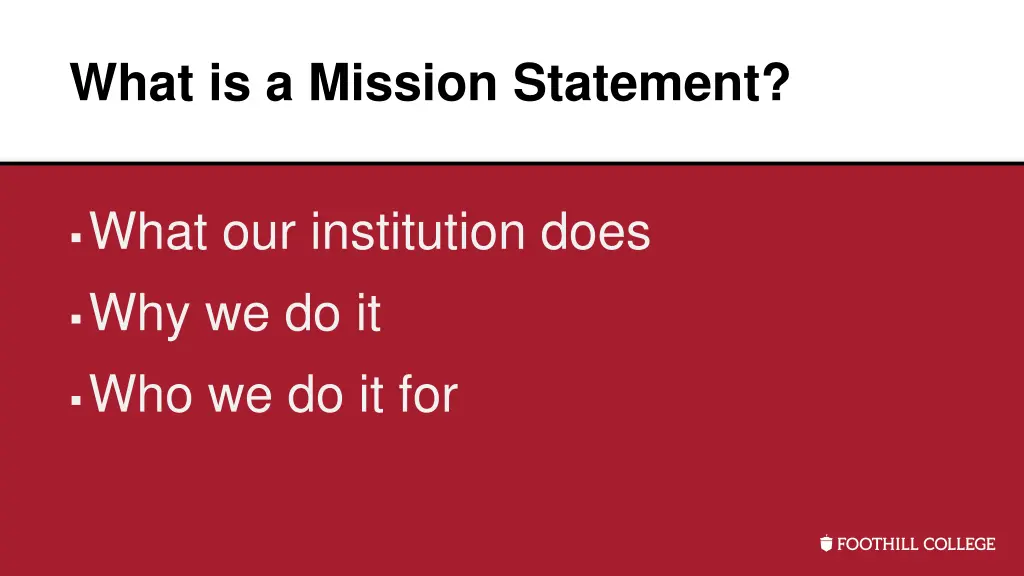 what is a mission statement