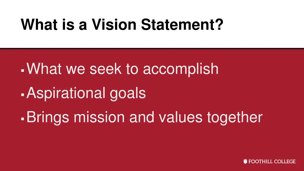 what is a vision statement