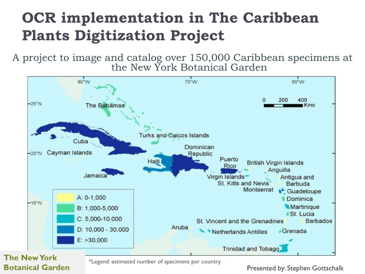 ocr implementation in the caribbean plants