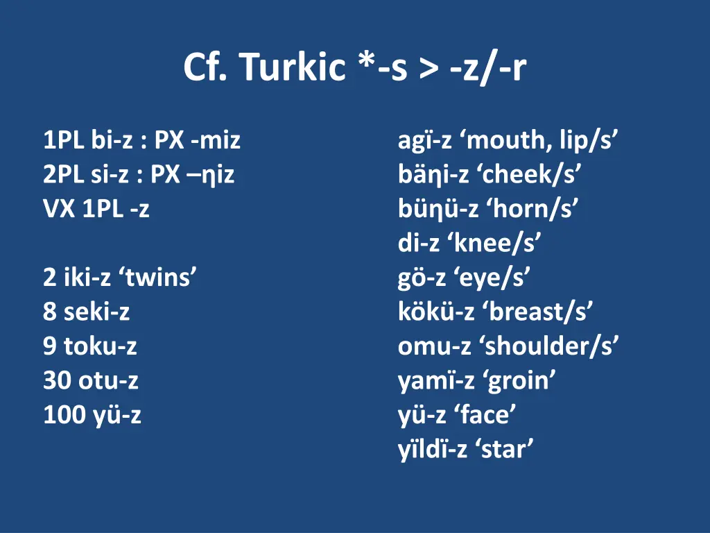 cf turkic s z r