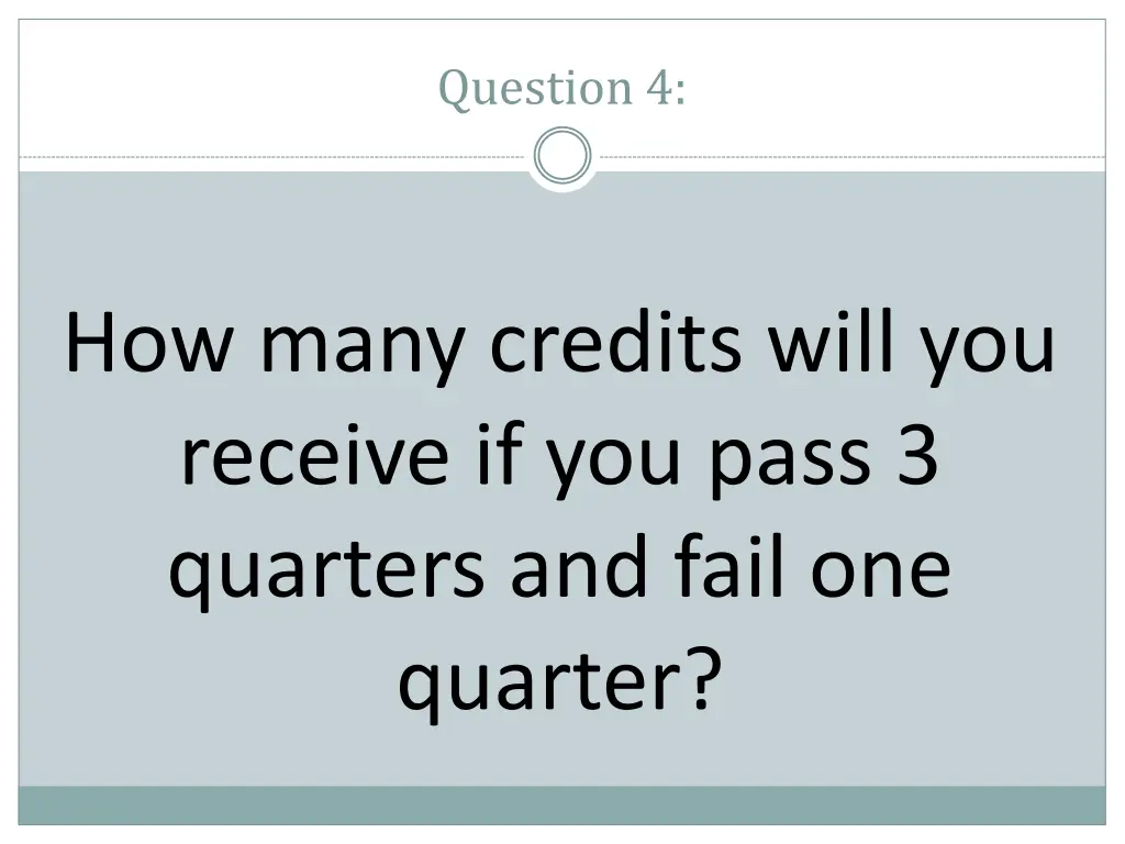 question 4