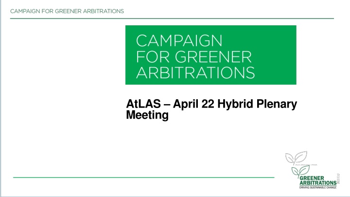 atlas april 22 hybrid plenary meeting