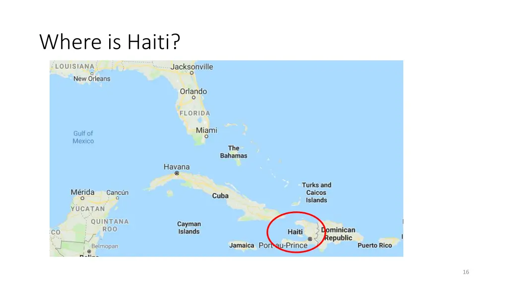 where is haiti