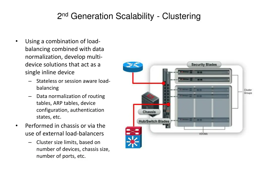 2 nd generation scalability clustering