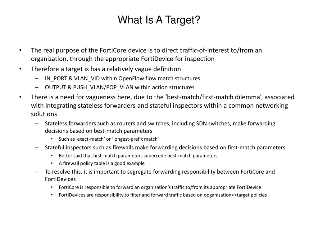 what is a target