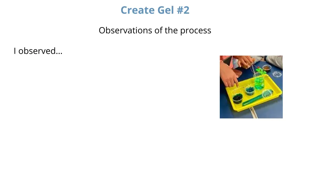 create gel 2 1