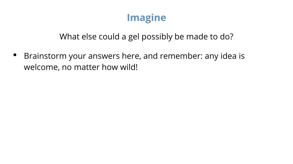 imagine