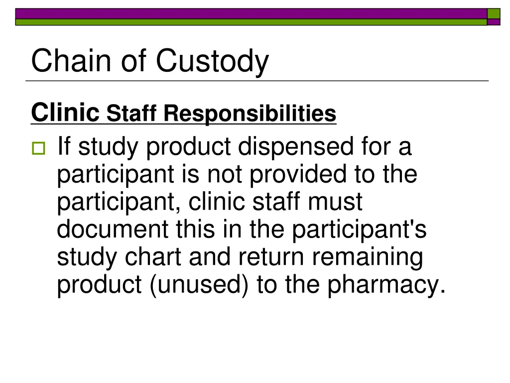 chain of custody 2