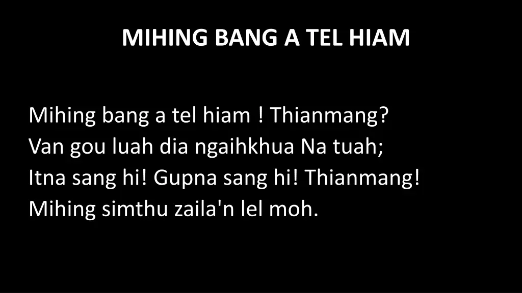 mihing bang a tel hiam 6