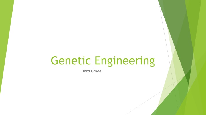 genetic engineering third grade