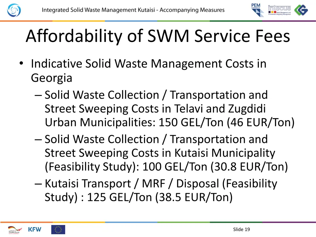 affordability of swm service fees 13