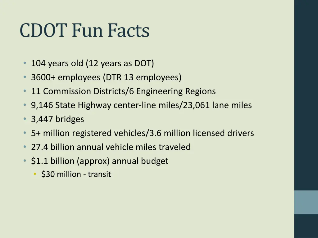 cdot fun facts