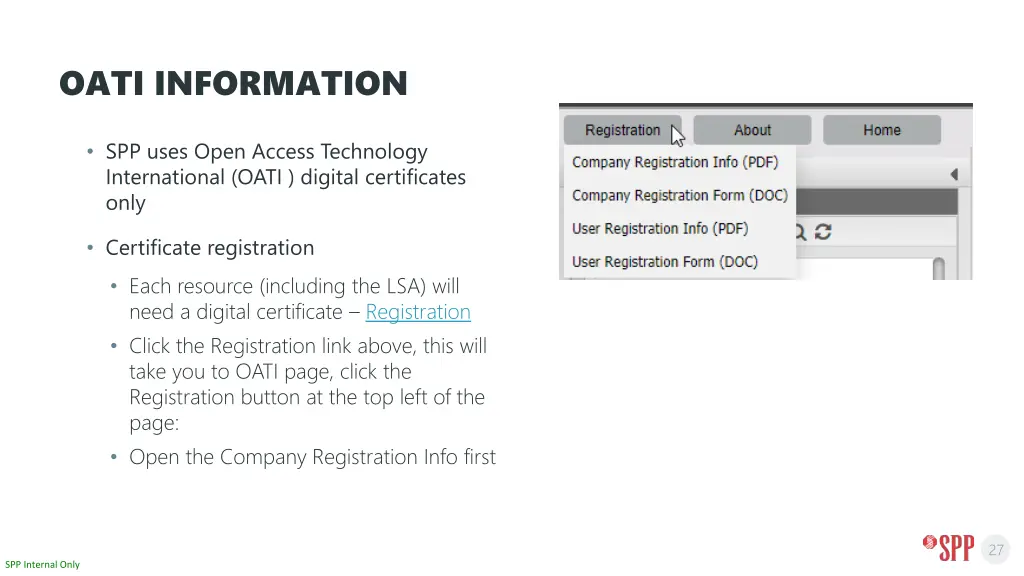 oati information