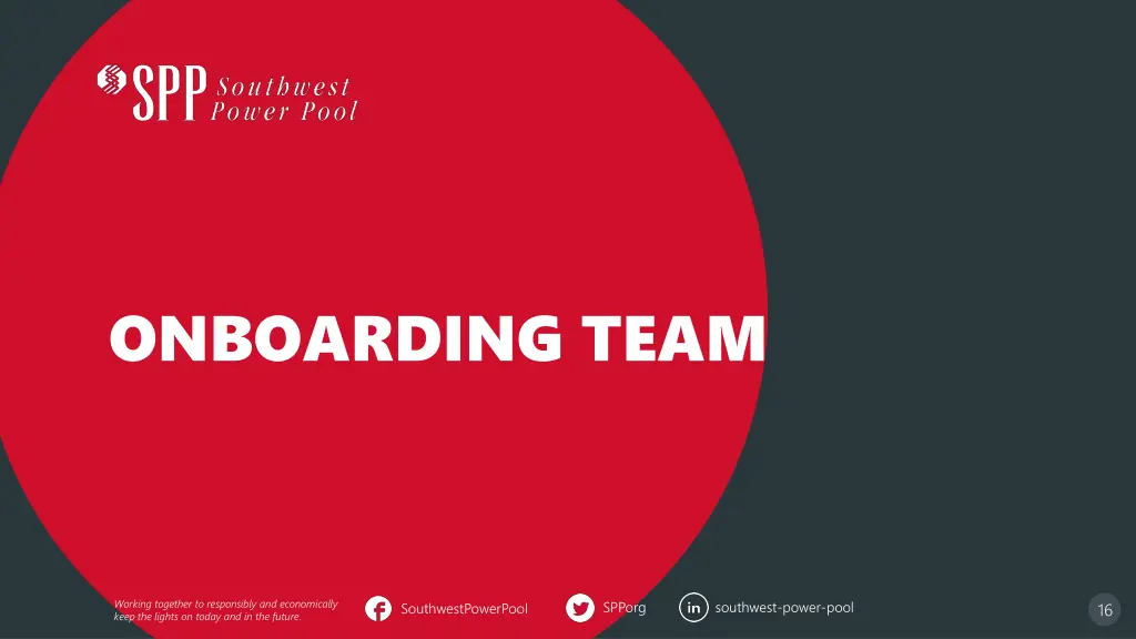 onboarding team