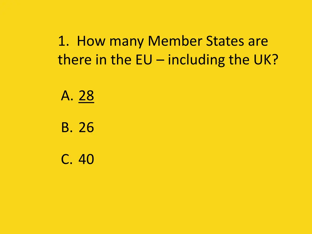 1 how many member states are there