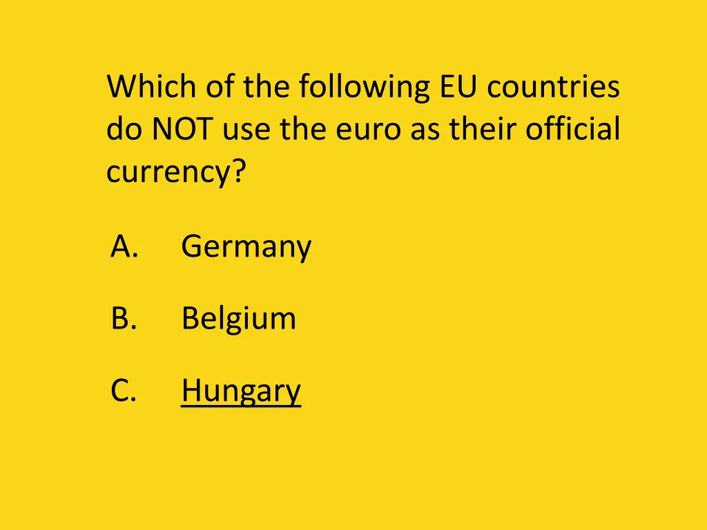 which of the following eu countries