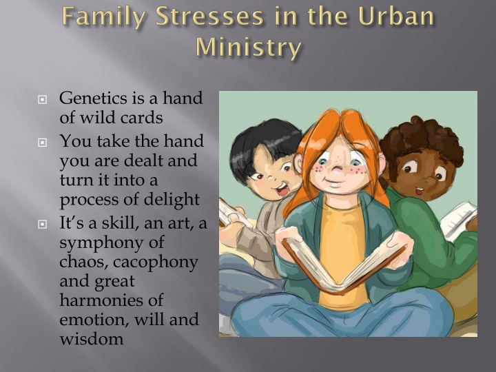 genetics is a hand of wild cards you take