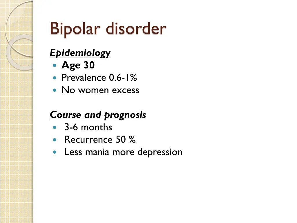 bipolar disorder